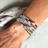 bijoux artisanaux bijoux de couleur et argent 925 coquillage cauris